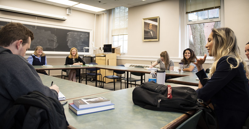 Women in Politics course taught by Dr. Melissa Deckman 