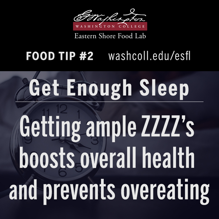 Get Enough Sleep