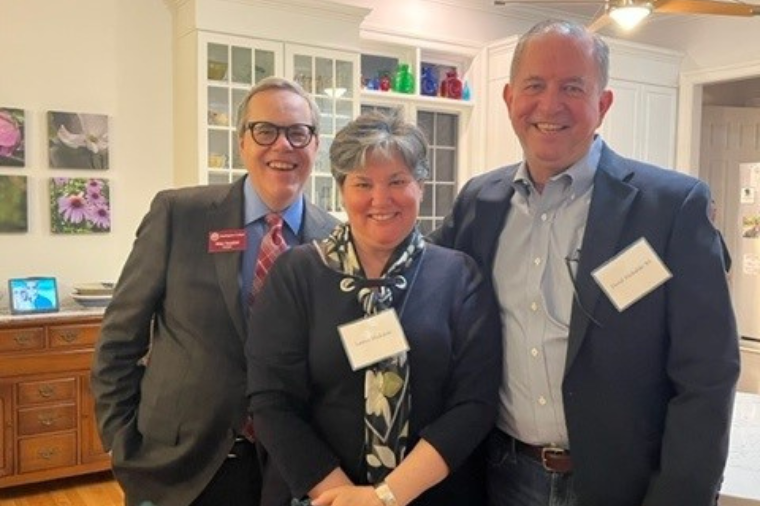 David and Lauren Michalski meet Mike Sosulski