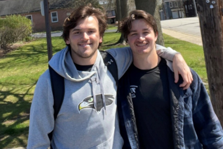 Kain Domenech and Erik Parry are lacrosse teammates and friends to Gabriel