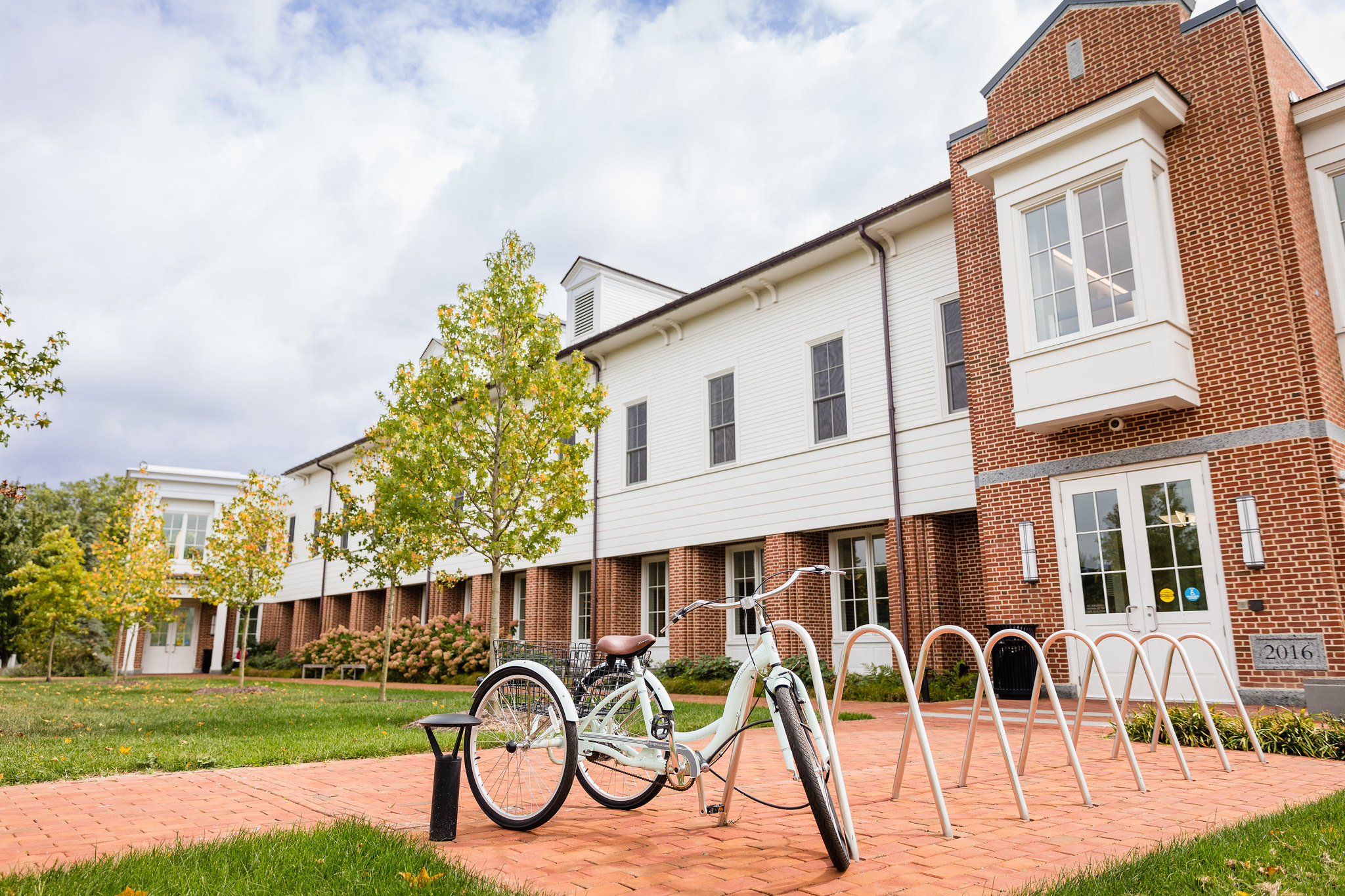 corsica hall with bike