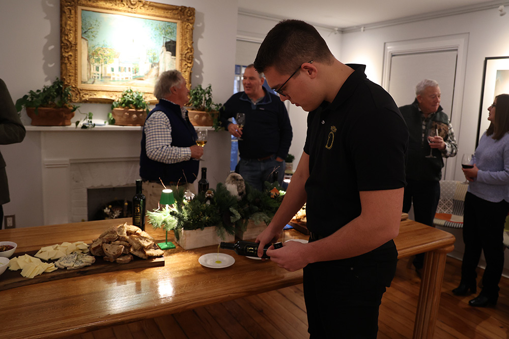 Olive oil tasting